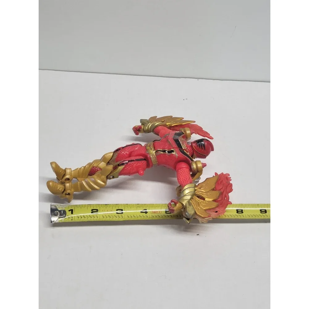 Bandai 2005 Power Rangers Mystic Force‎ Red Dragon Fire Ranger Action Figure 7in